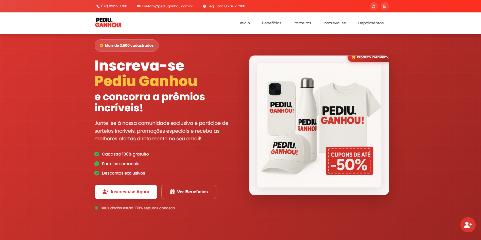 PediuGanhou Platform